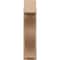 Ekena Millwork 7 1/2-in W x 22-in D x 30-in H Funston Block Rough Cedar Woodgrain TimberThane Outlooker, Primed Tan OUTUR075X22X30FST44RCPR - alternate 2